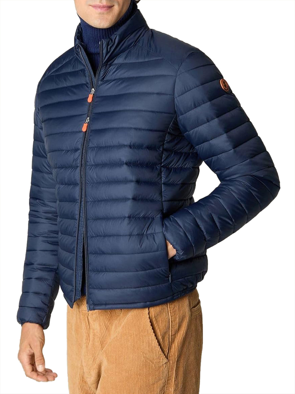 Save The Duck Giubbotto corto Uomo Mod. D32430M ALEXSANDER-GIGA 90000 Blu