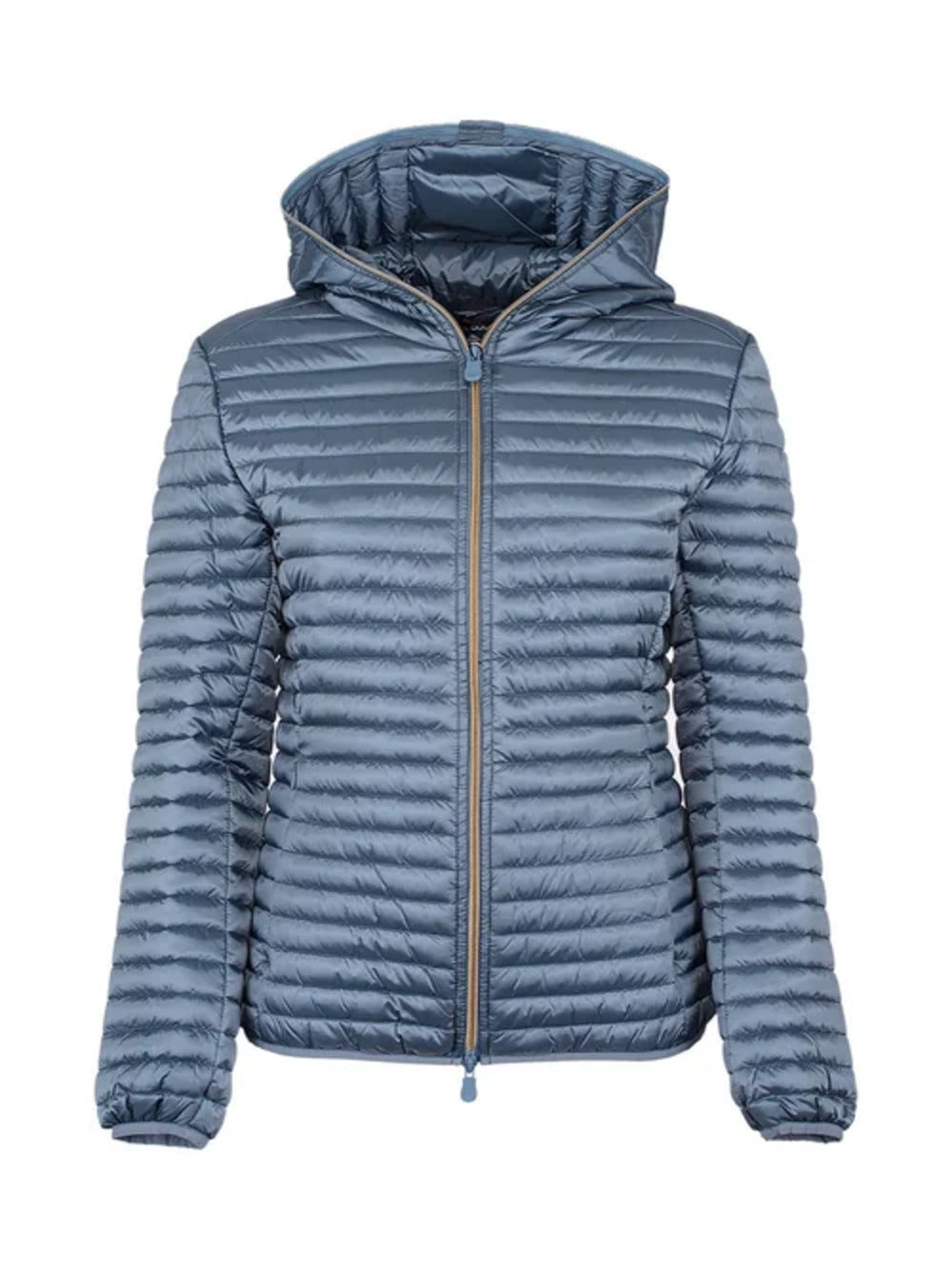 Save The Duck Giubbotto corto Donna Mod. D33620W ALEXA-IRIS 10039 Celeste Blu