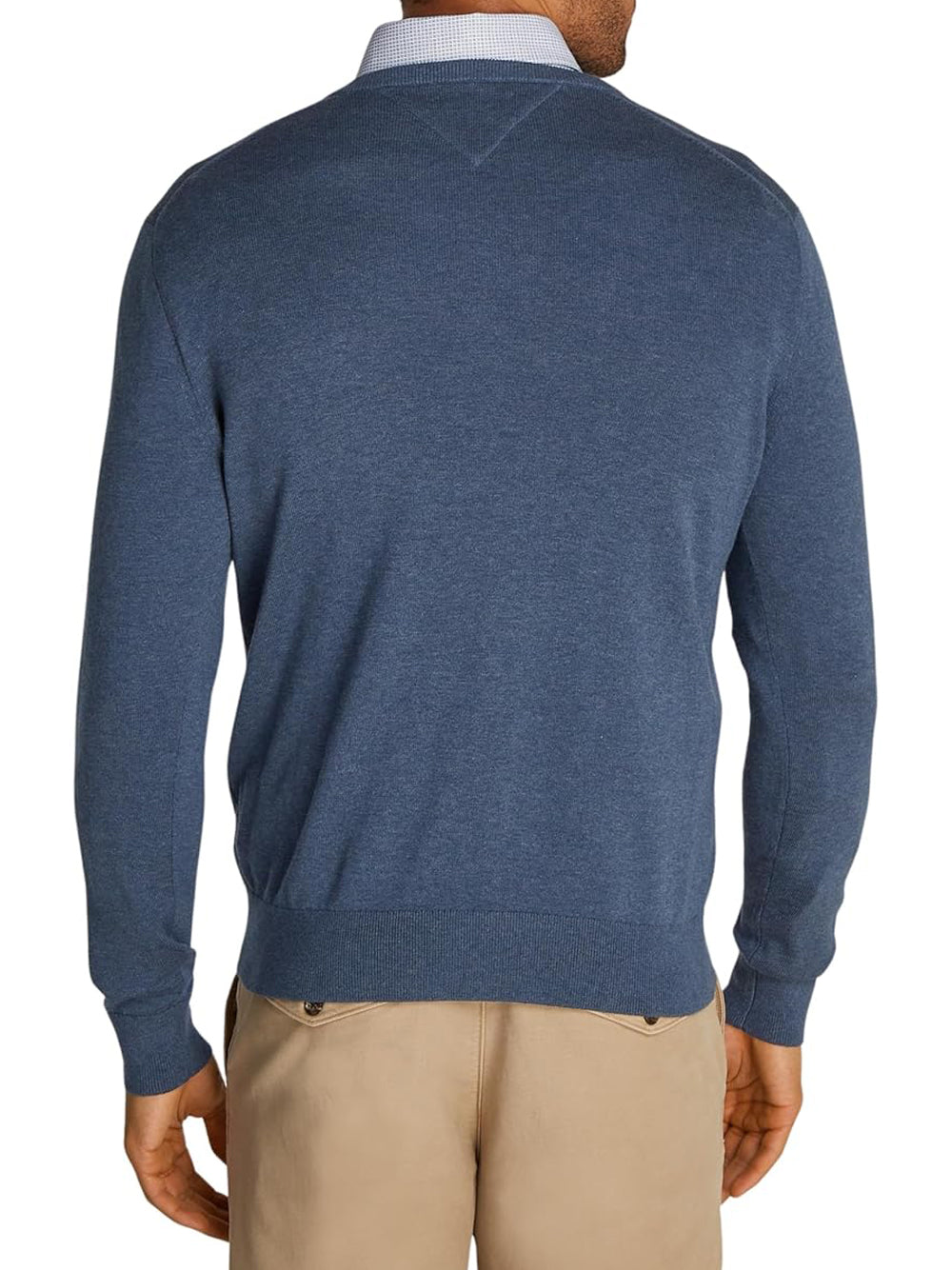 Tommy Hilfiger Maglione v Uomo Mod. MW0MW14745 DVI Denim Blu