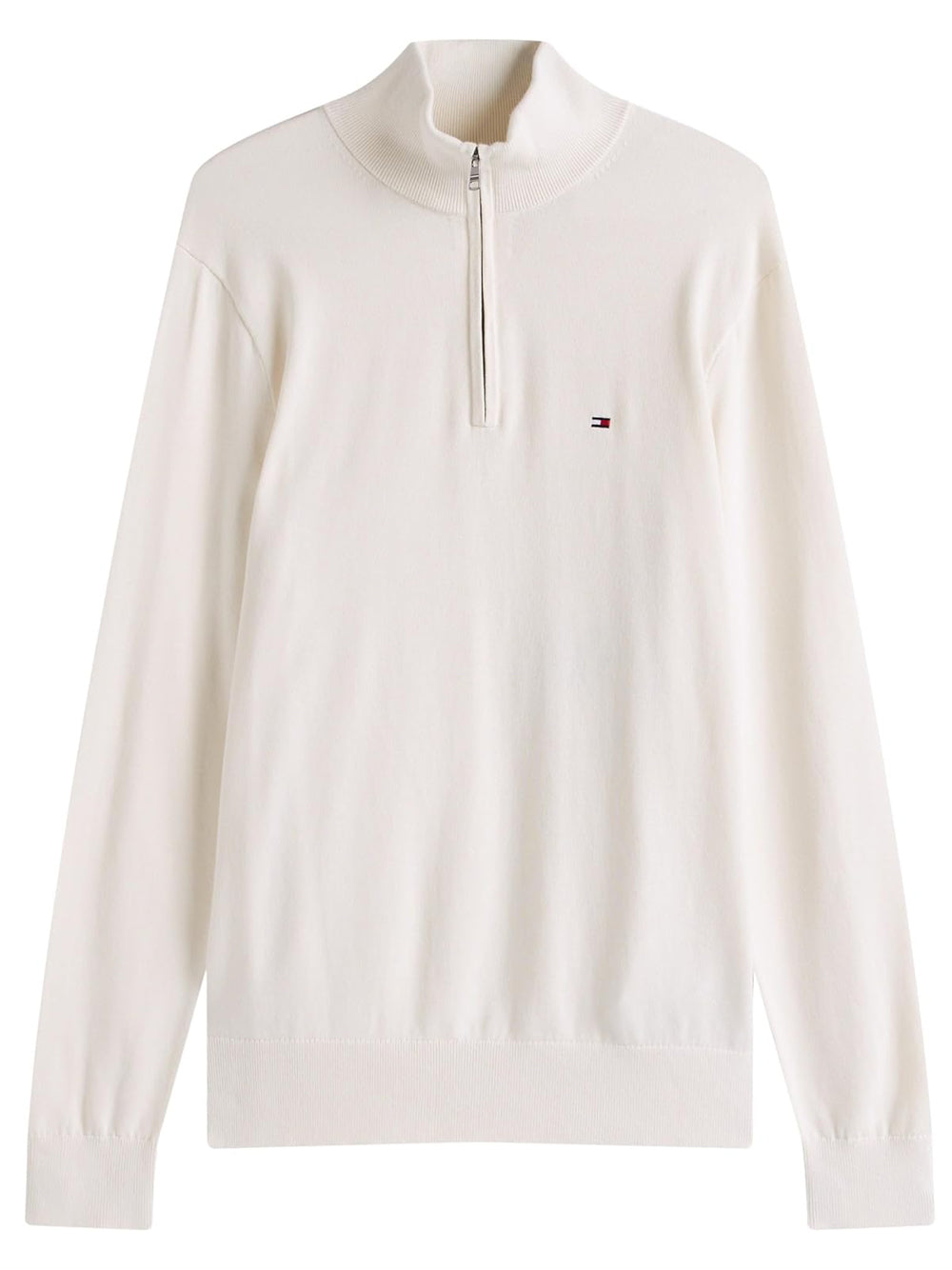 Tommy Hilfiger Cardigan Uomo Mod. MW0MW36517 ZOO Panna Avorio