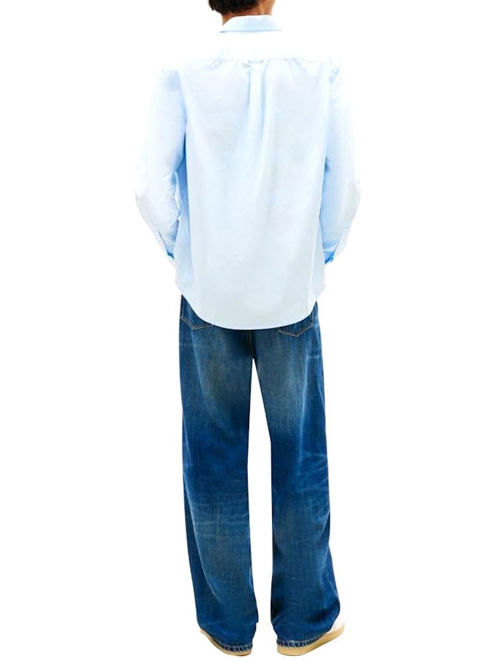 Tommy Hilfiger Tommy Hilfiger Camicia m/l Uomo Mod. DM0DM22026 C3Q Celeste Blu