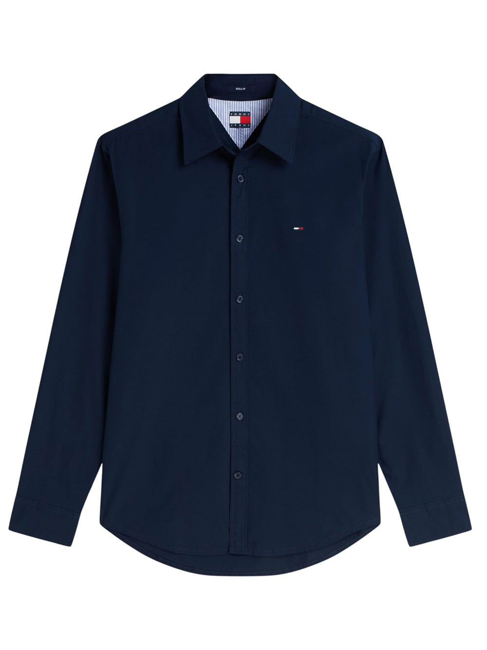 Tommy Hilfiger Tommy Hilfiger Camicia Manica Lungal Uomo Mod. DM0DM2206 C1G Blu