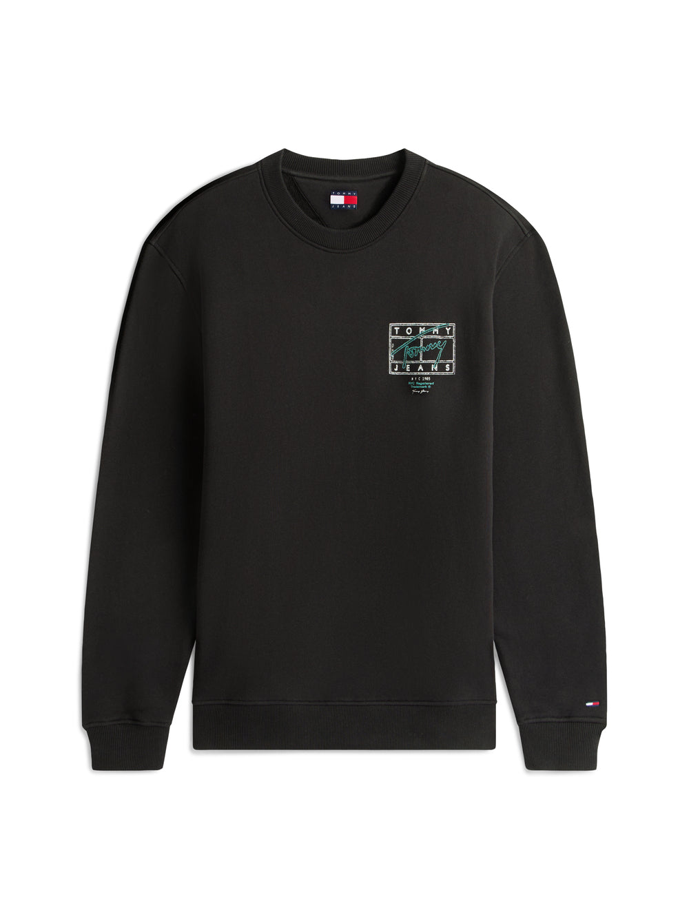 Tommy Hilfiger Tommy Hilfiger Felpa G Uomo Mod. DM0DM22366 BDS Nero