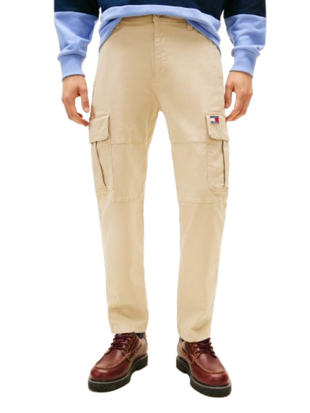 Tommy Hilfiger Tommy Hilfiger Pantalone Cargo Uomo Mod. DM0DM22651 ABY Beige