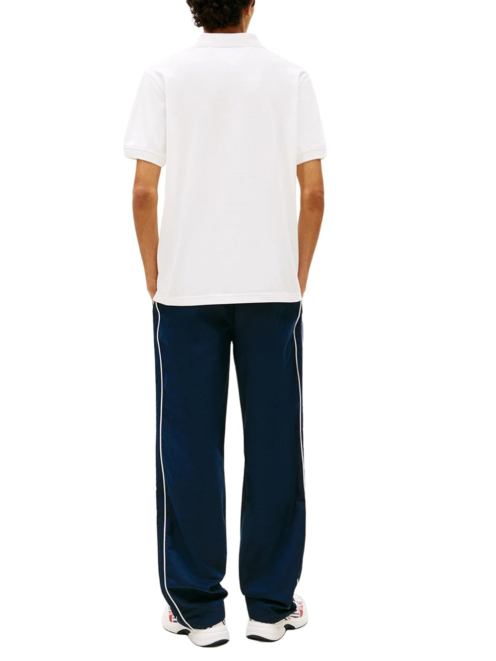 Tommy Hilfiger Tommy Hilfiger Polo Manica Corta Uomo Mod. DM0DM22711 YBL Bianco
