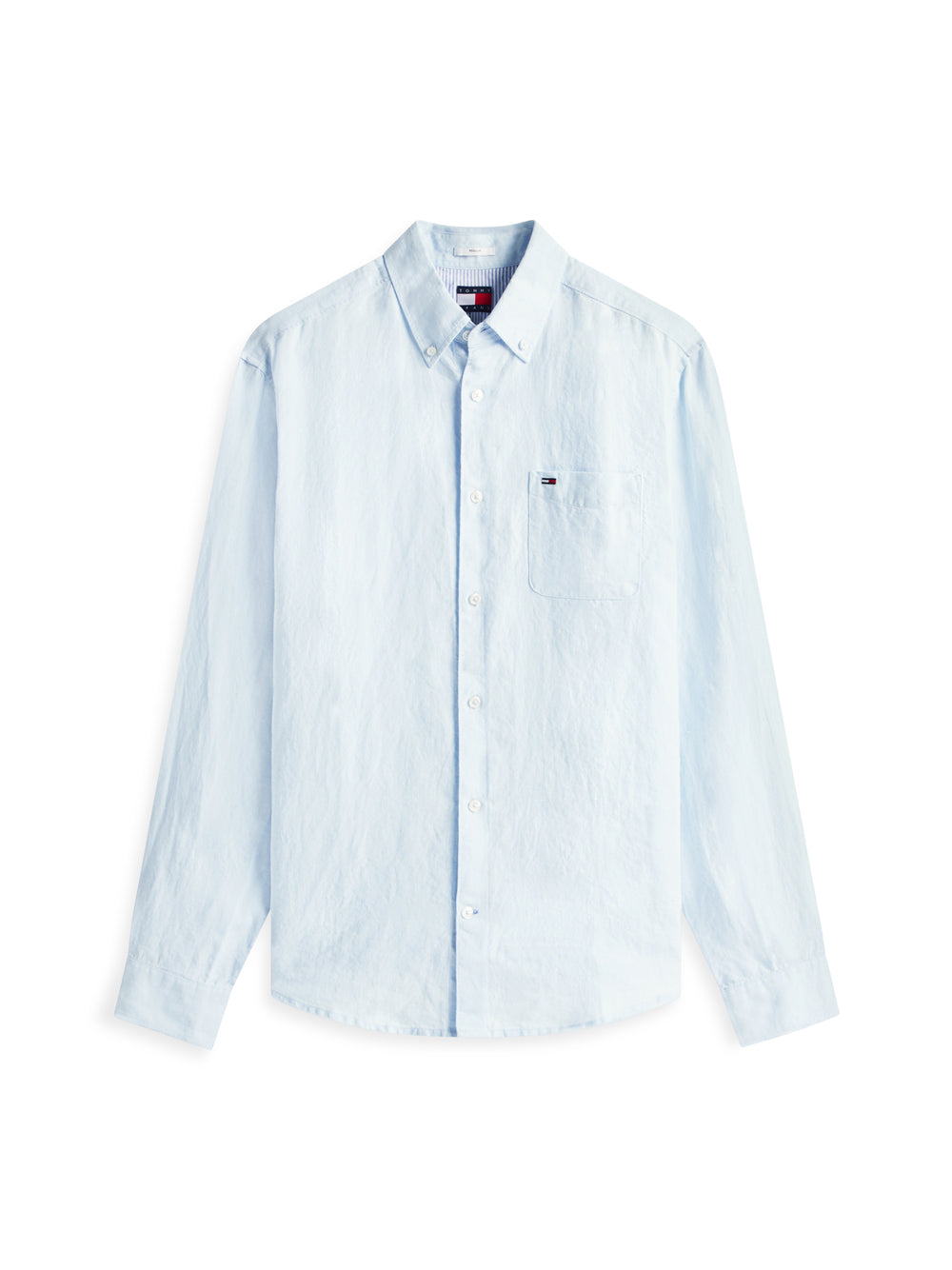 Tommy Hilfiger Tommy Hilfiger Camicia m/l Uomo Mod. DM0DM22760 C3Q Celeste Blu