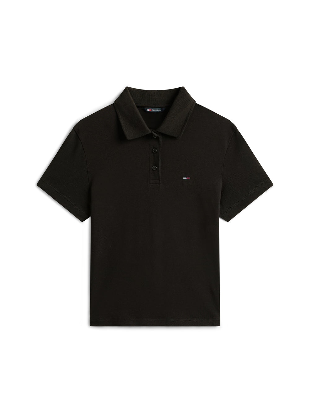 Tommy Hilfiger Tommy Hilfiger Polo M/C Donna Mod. DW0DW21931 BDS Nero