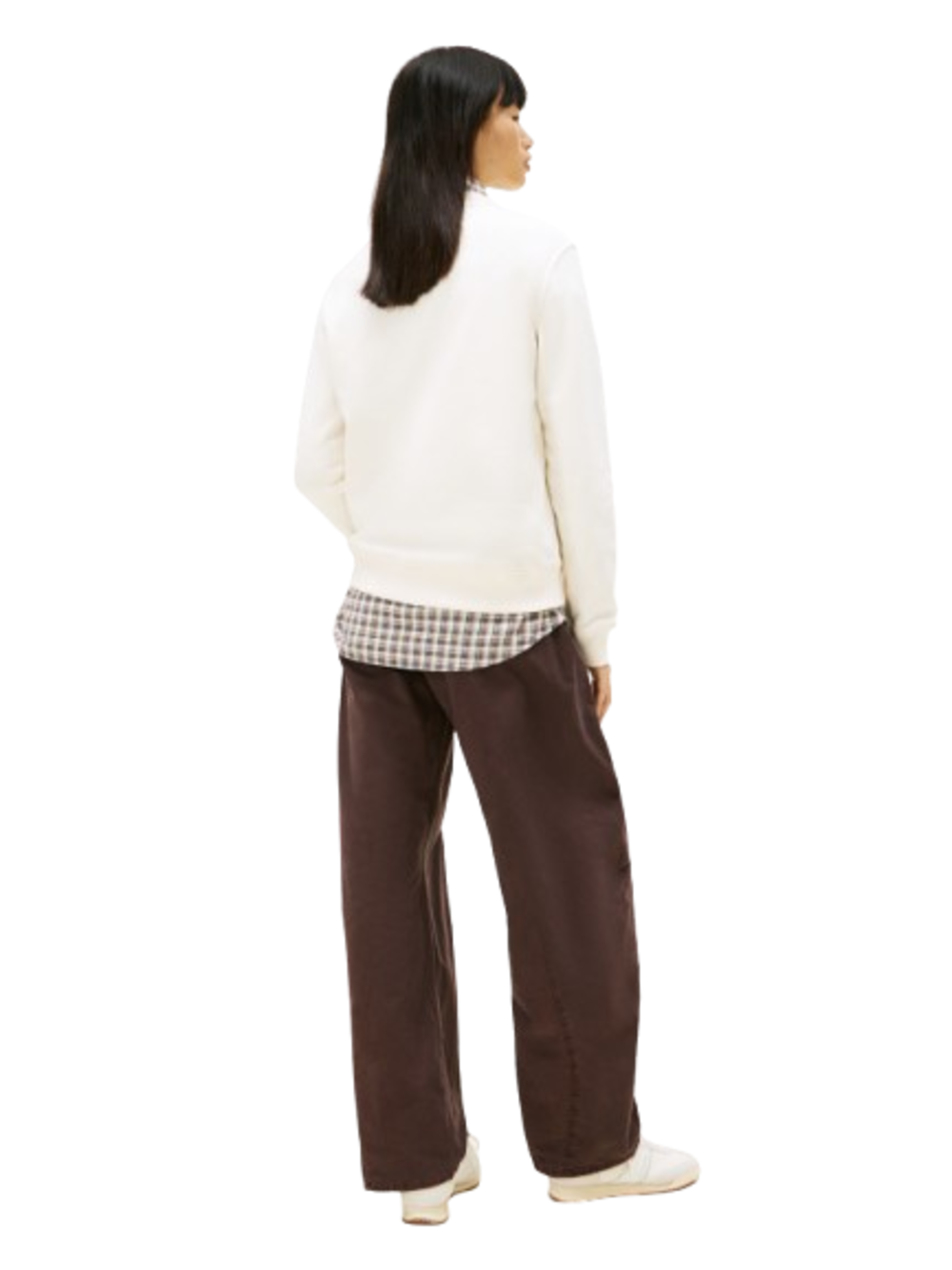 Tommy Hilfiger Tommy Hilfiger Felpa G Donna Mod. DW0DW22564 OK9 Panna Avorio