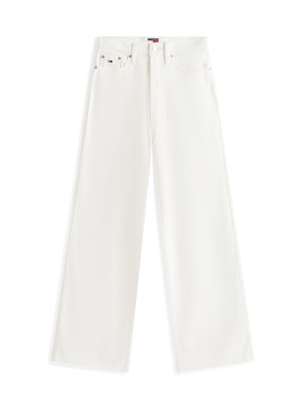 Tommy Hilfiger Tommy Hilfiger Pantalone 5 Tasche Donna Mod. DW0DW22648 1D0 Bianco