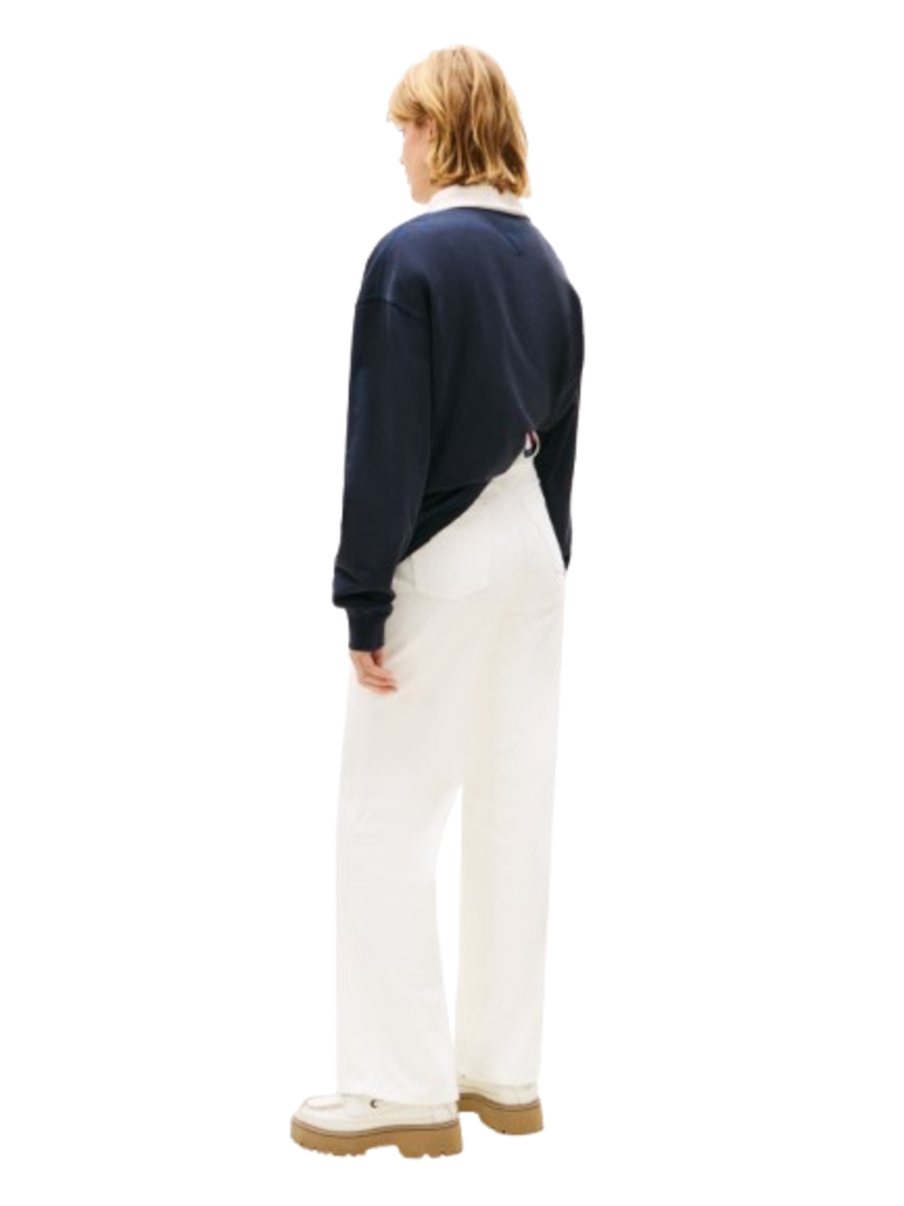 Tommy Hilfiger Tommy Hilfiger Pantalone 5 Tasche Donna Mod. DW0DW22648 1D0 Bianco