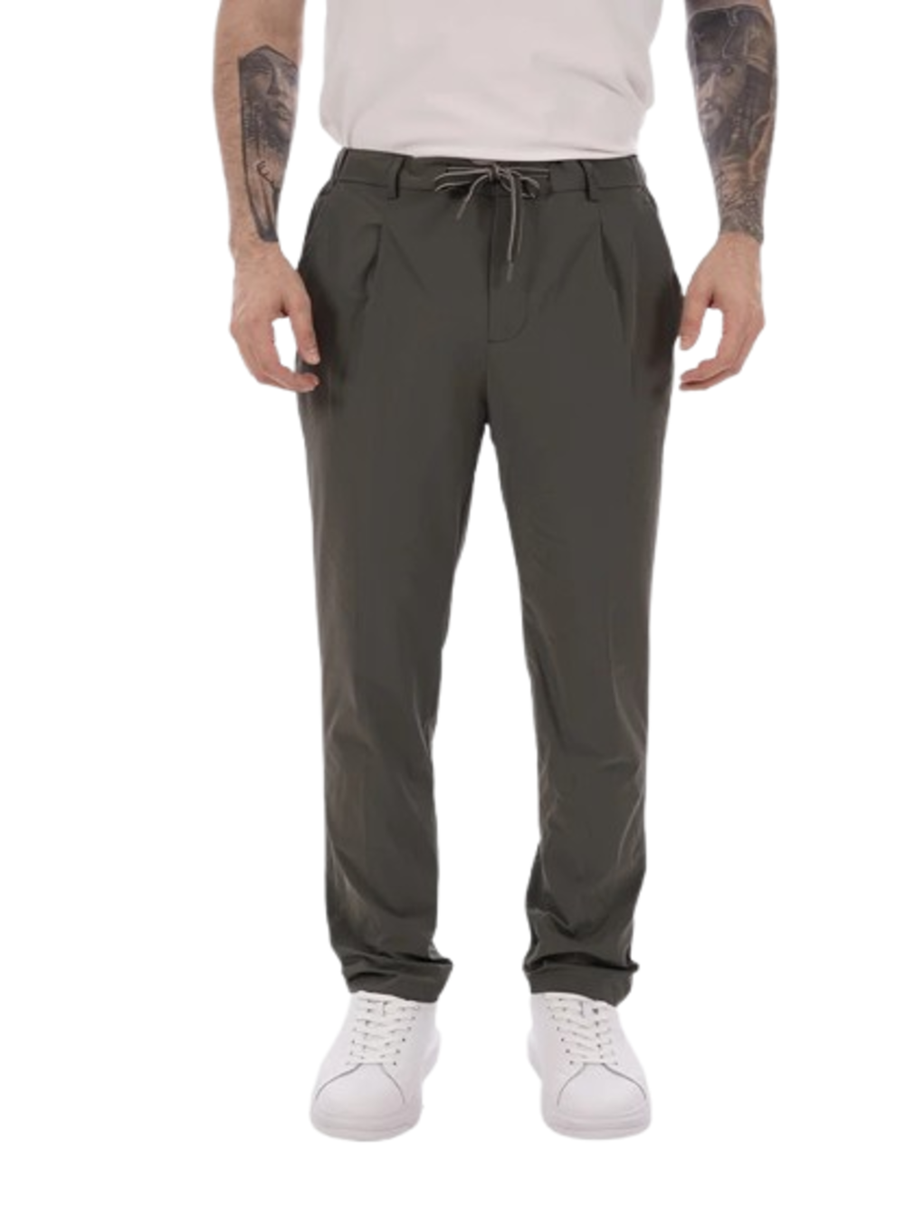 Yes Zee Pantalone Uomo Mod. 670 KQ00 979 Verde