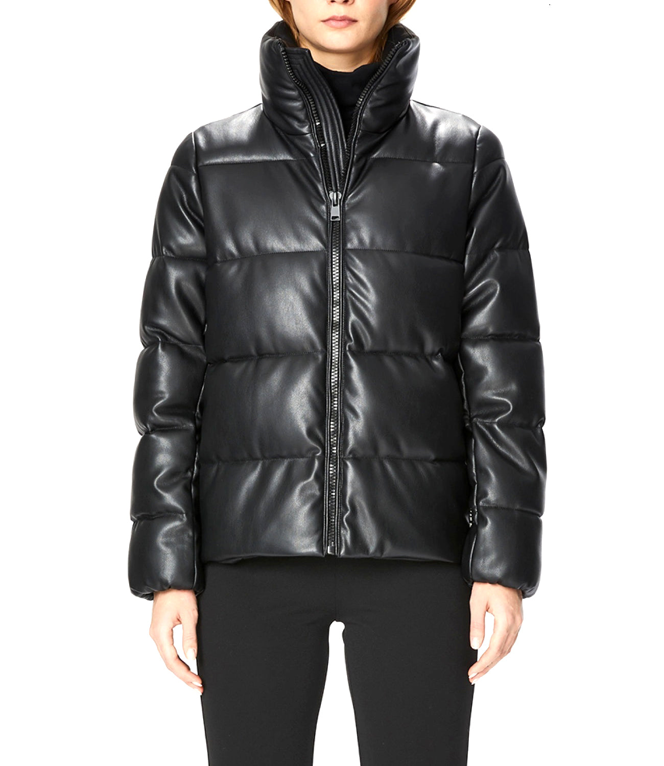 Oof Wear Giacca corta in ecopelle Nero