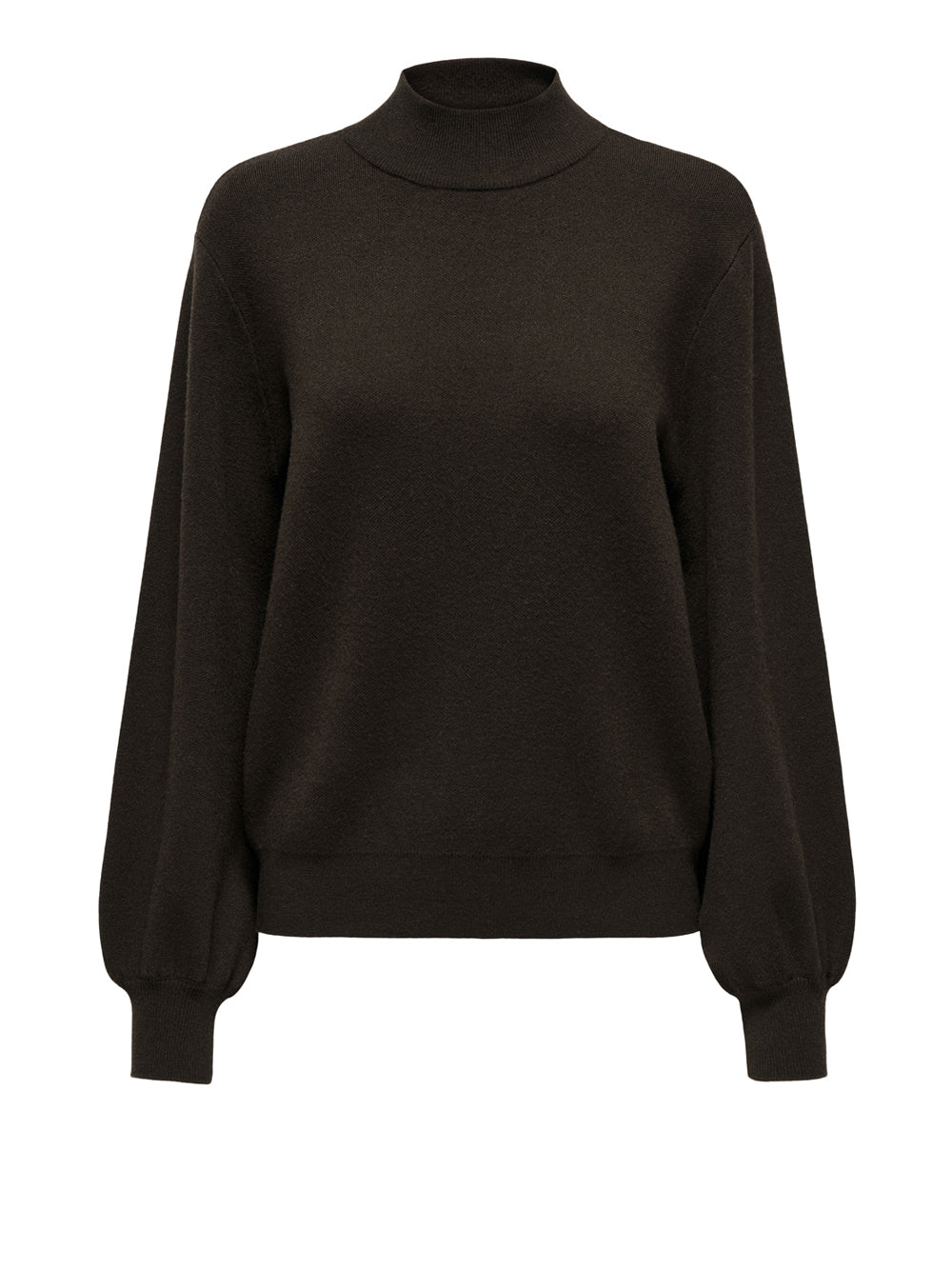 Only Pullover maglia collo alto Marrone