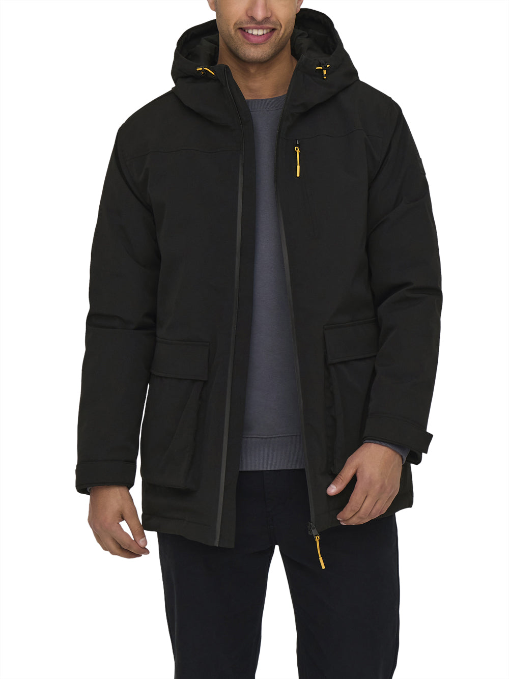 Only e Sons Parka athletic Nero