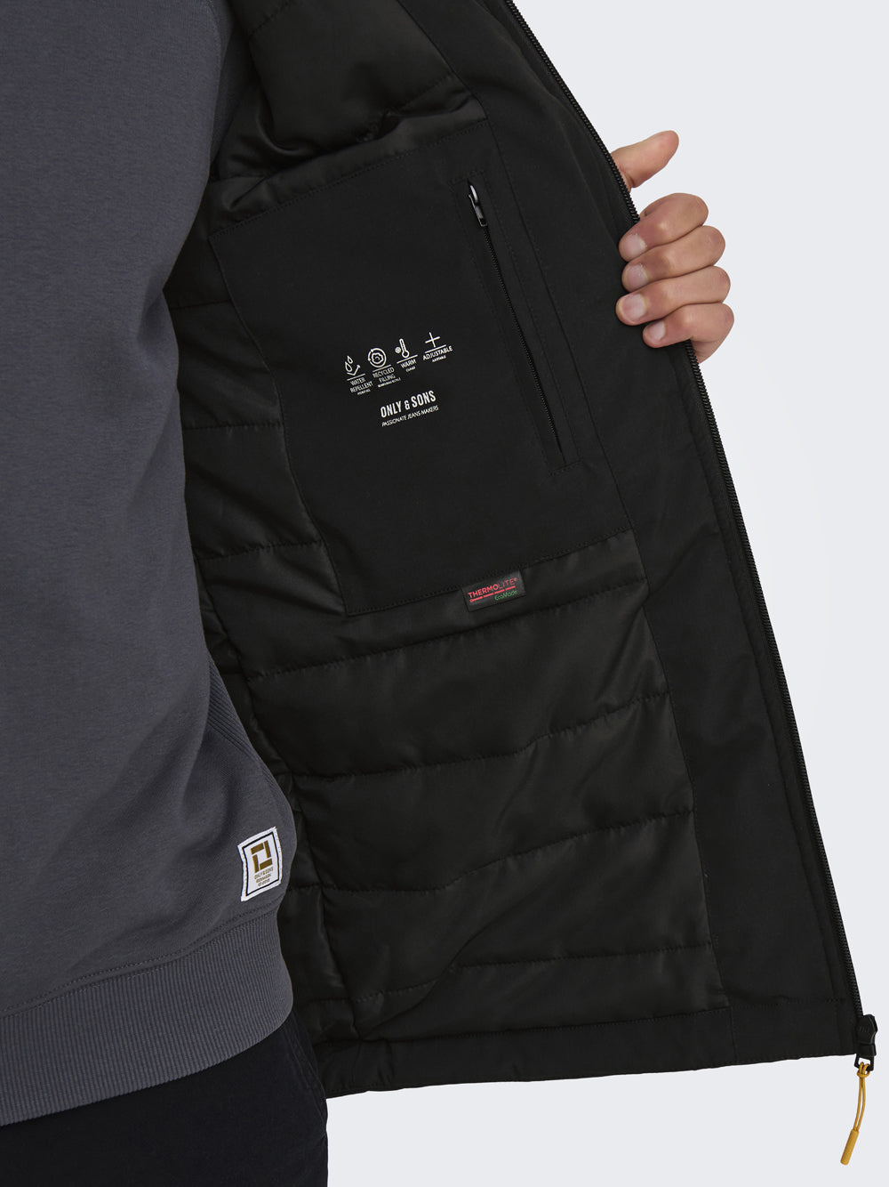 Only e Sons Parka athletic Nero