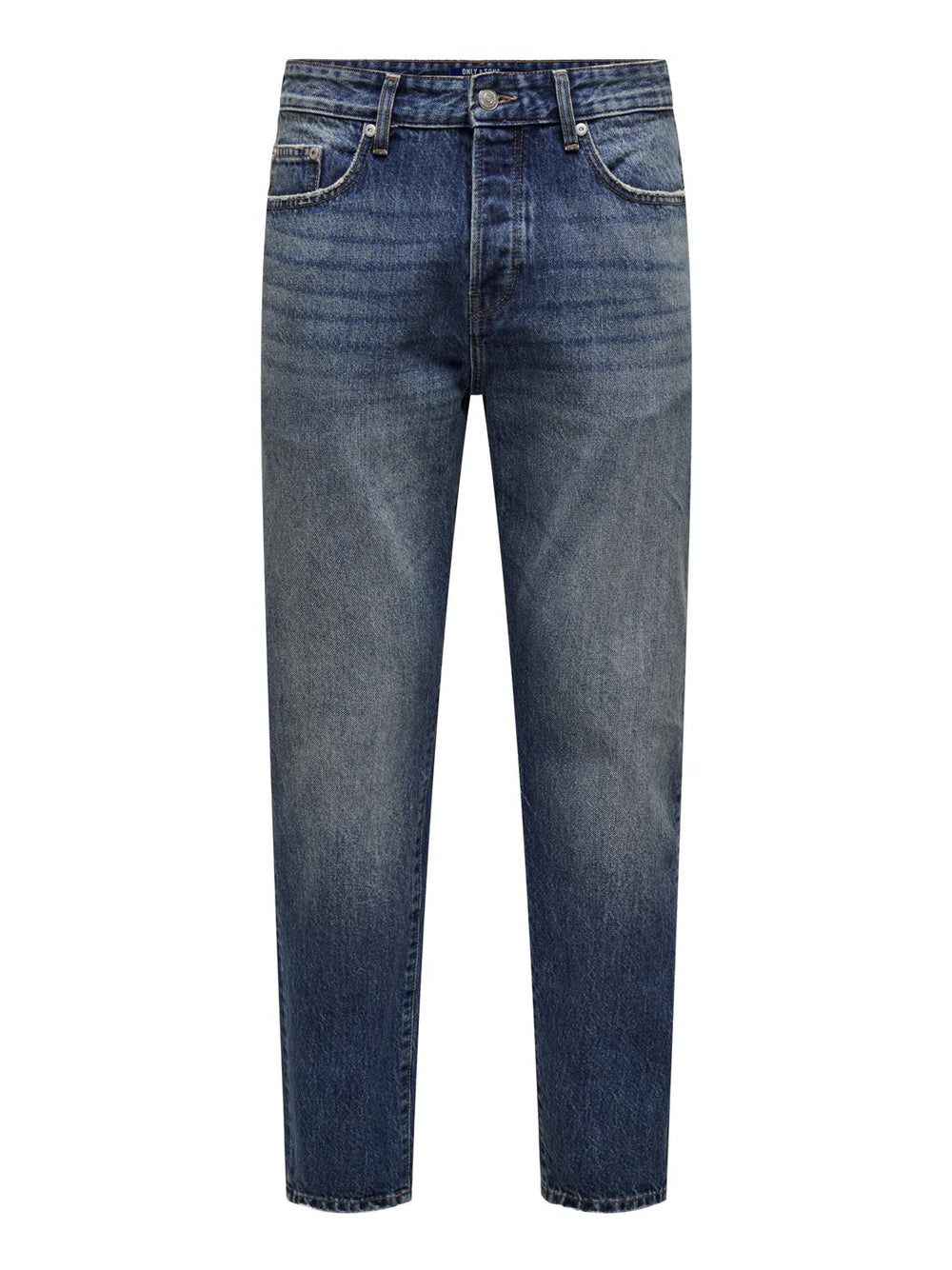 Only e Sons Jeans onsavi cropped Blu