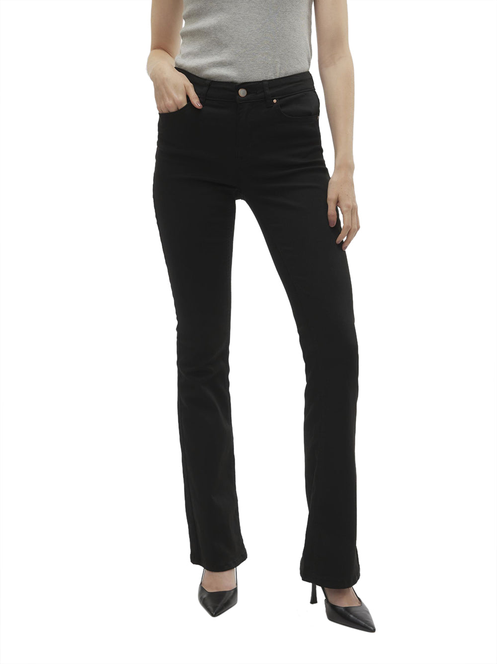 Vero Moda Flash jeans flared Nero