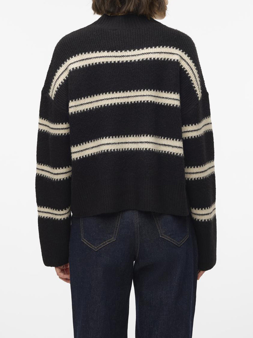 Vero Moda Maglioncino girocollo Dazzle Nero
