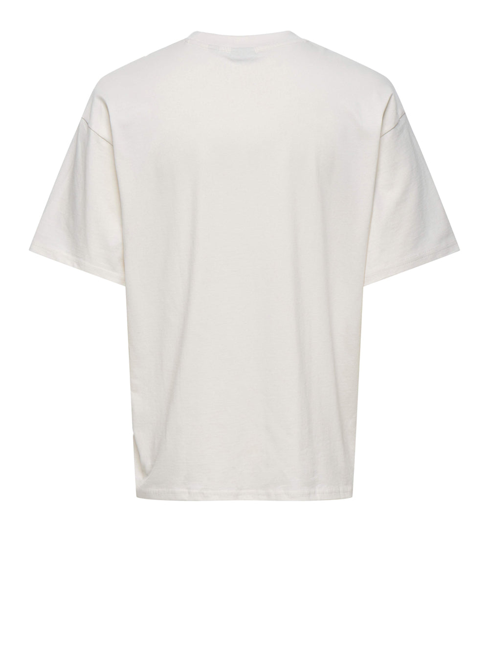 Only e Sons T-shirt loose fit onskyrie Bianco