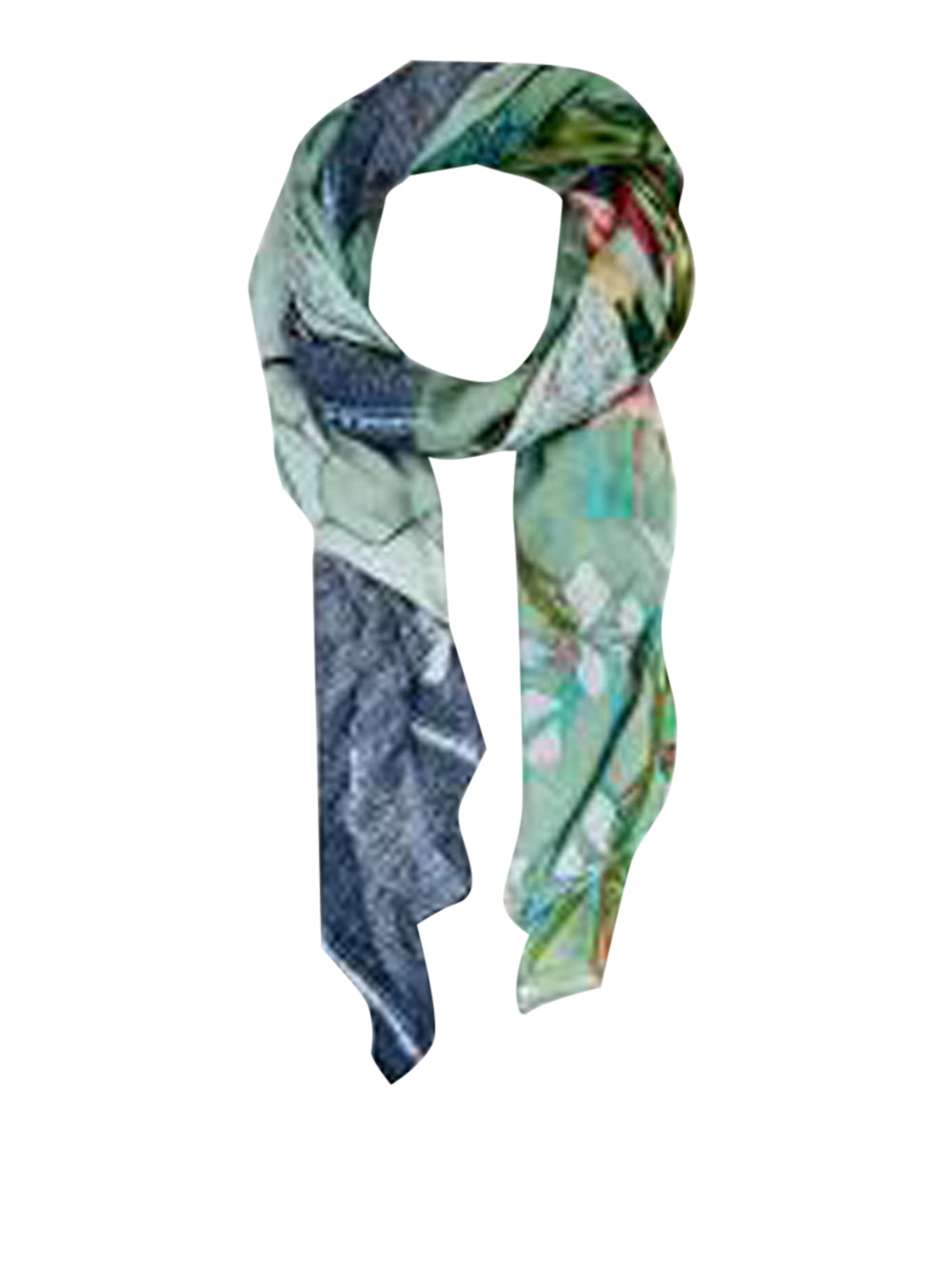 Desigual Foulard stampato rettangolare Multicolore