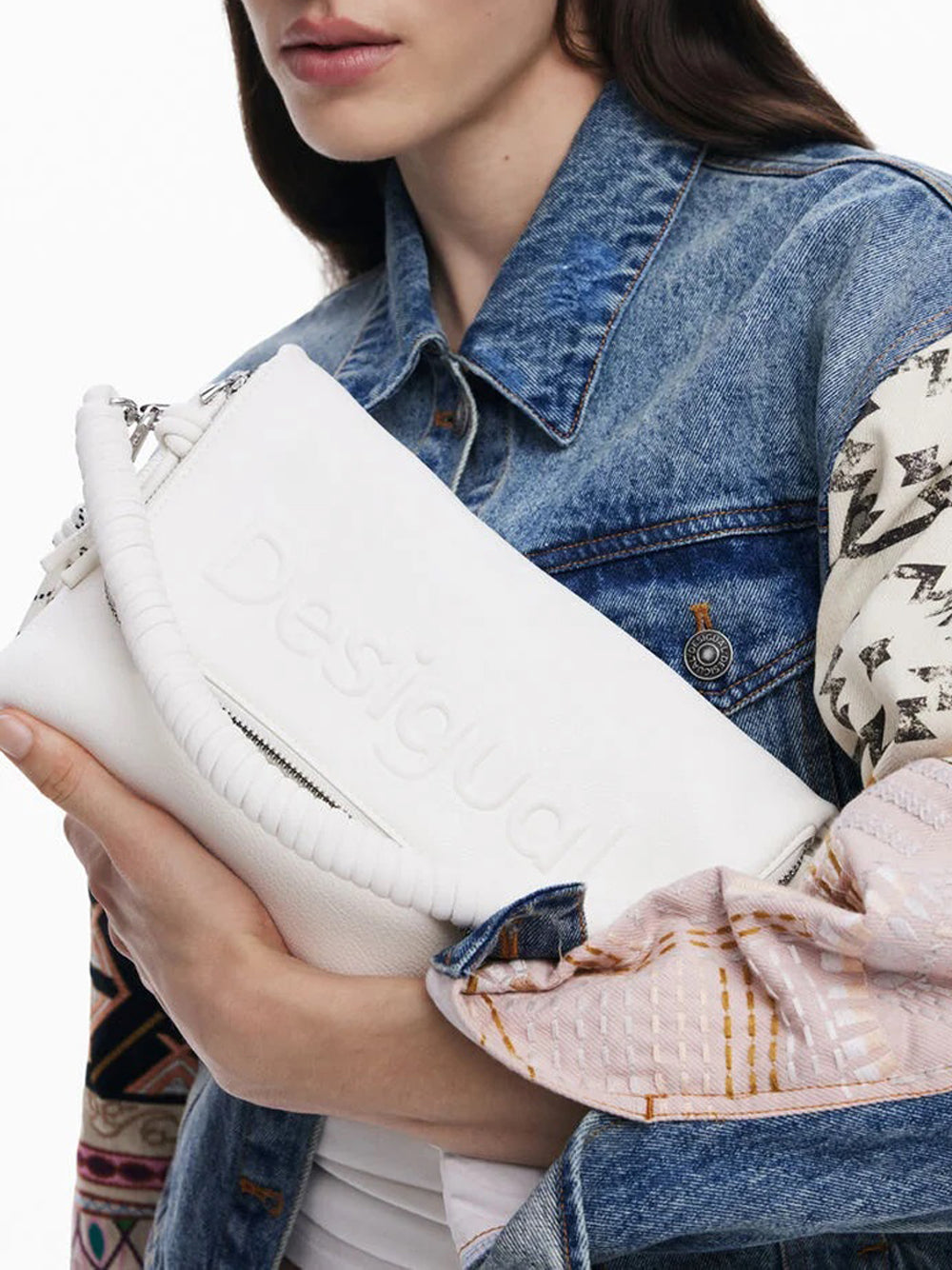 Desigual Borsa Venecia 3.0 Bianco