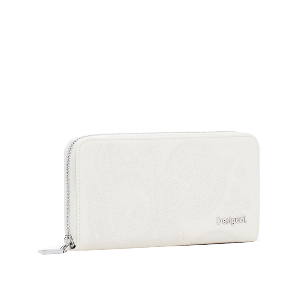 Desigual Portafoglio dejavu fiona ecru Bianco