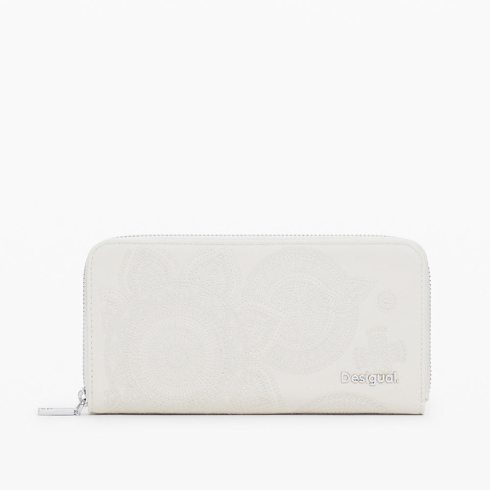 Desigual Portafoglio dejavu fiona ecru Bianco