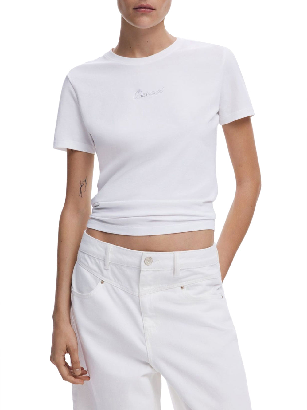 Desigual T-shirt Paranà Bianco