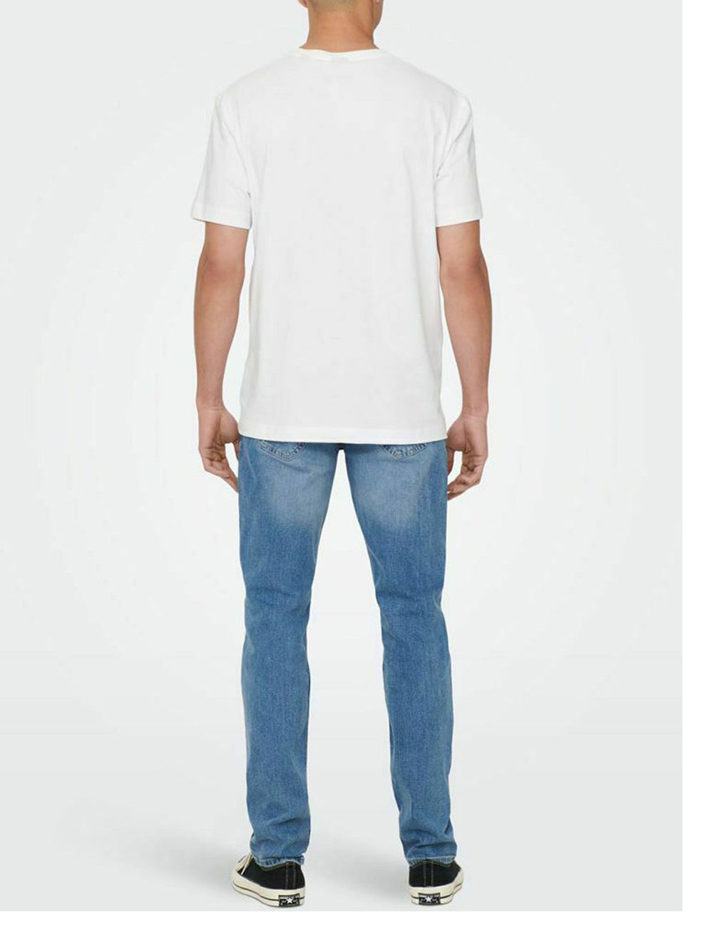 Only e Sons T-shirt basic Max life Bianco