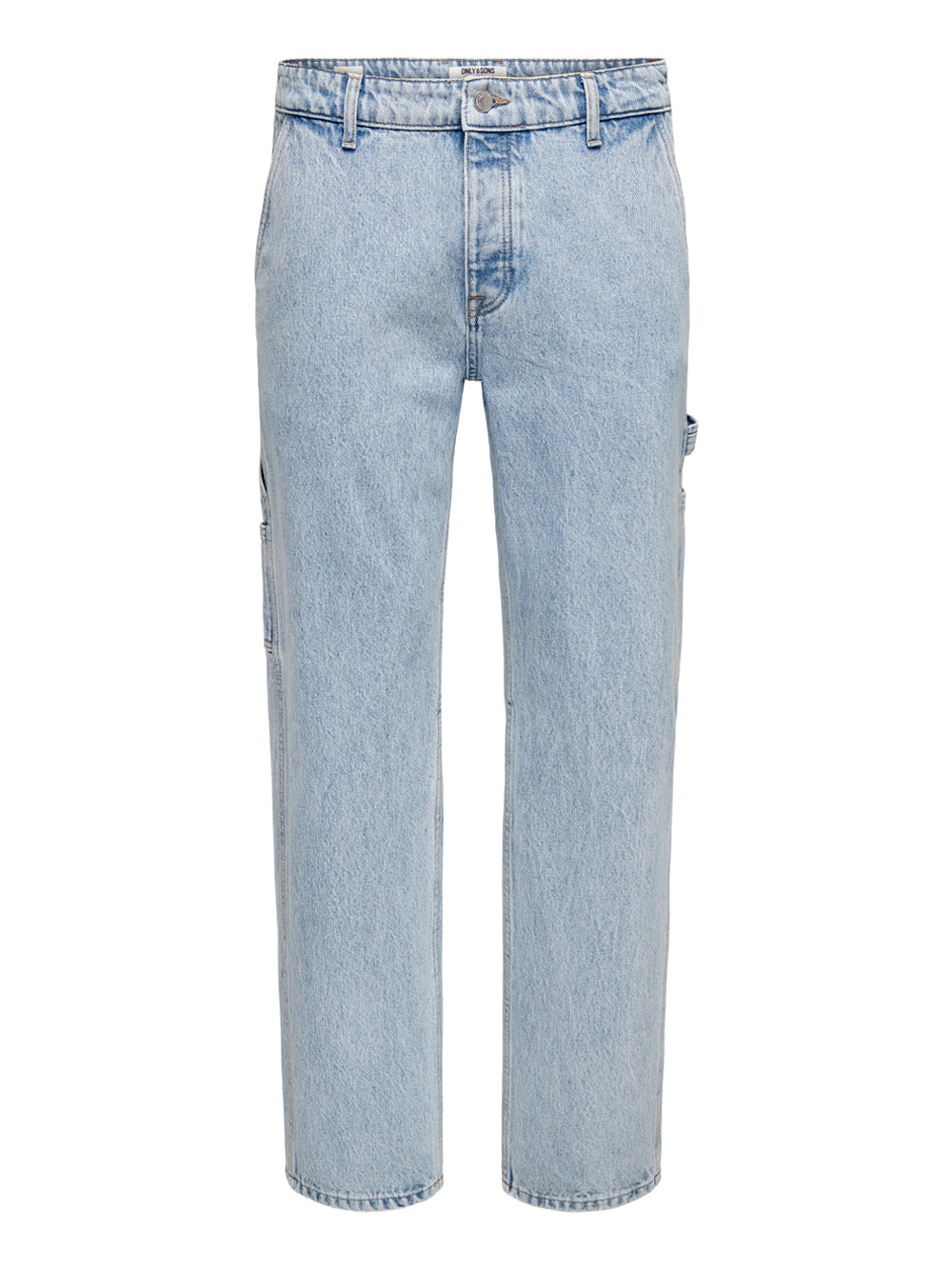 Only e Sons Jeans baggy worker chiaro Blu
