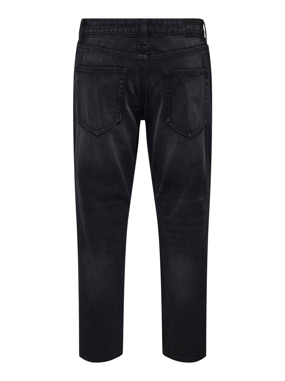 Only e Sons Jeans scuro Savi cropped Nero
