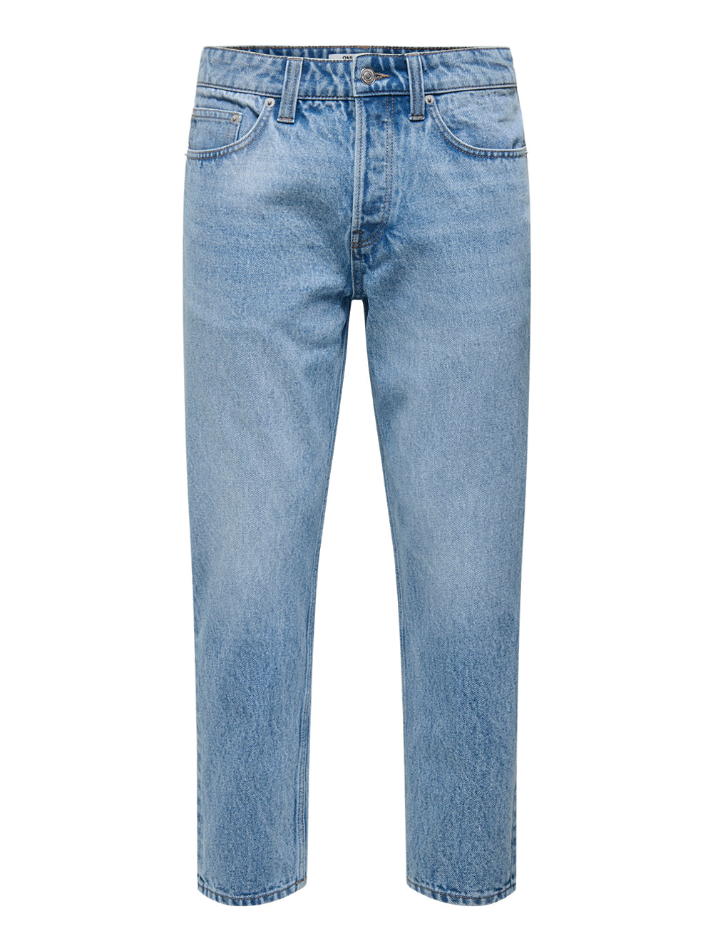 Only e Sons Jeans savi cropped chiaro Blu