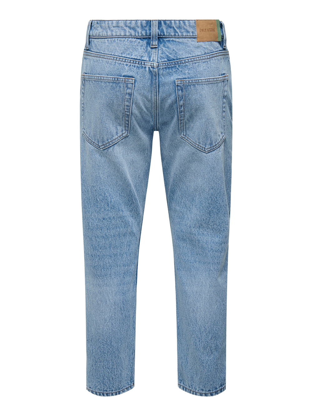 Only e Sons Jeans savi cropped chiaro Blu