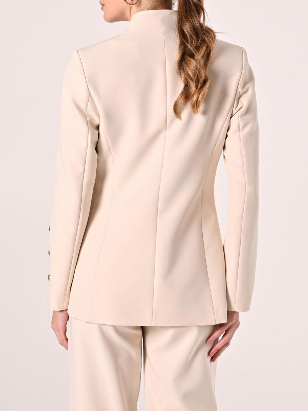 Rinascimento Giacca in tessuto tecnico Beige