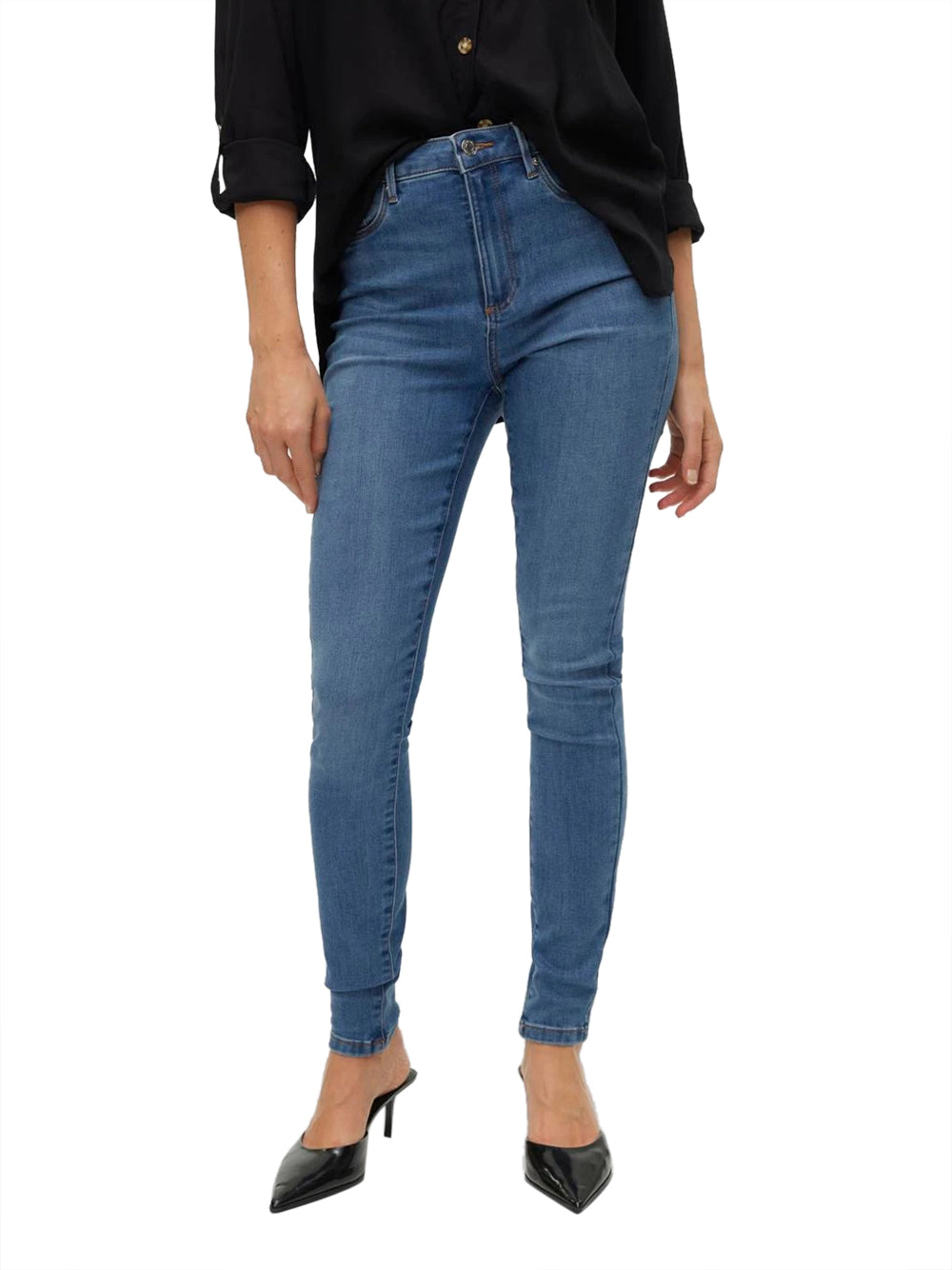 Vero Moda Jeans skinny in denim Sophia Blu