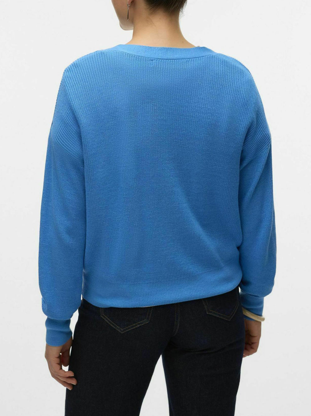 Vero Moda Cardigan aperto con bottoni Celeste