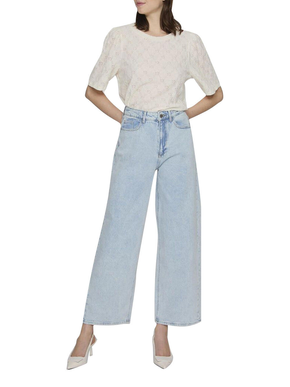 Vila Jeans Freya palazzo Blu