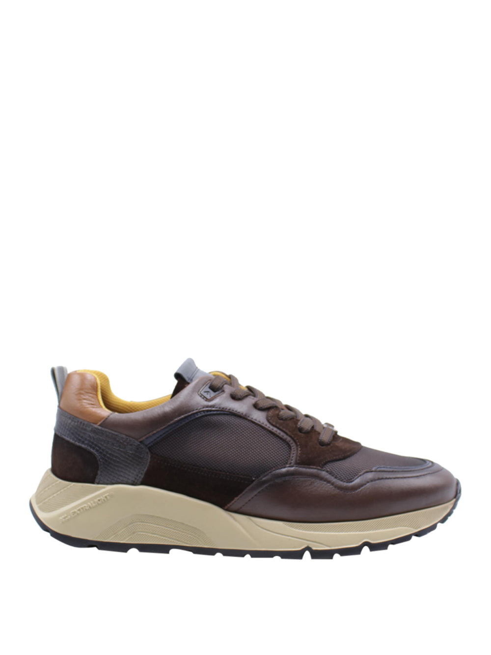 AMBITIOUS Sneakers plantare estraibile Uomo - Testa di moro modello 13422-T3329AM Marrone