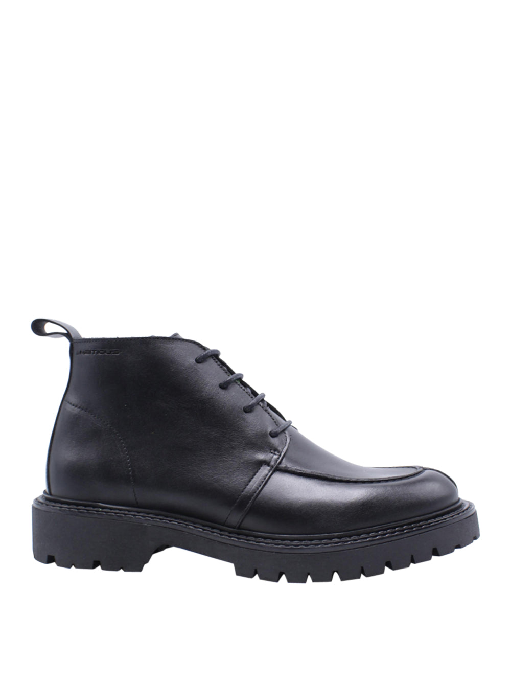 AMBITIOUS Stivaletti moc toe boots Uomo - modello 13701-6583AM Nero
