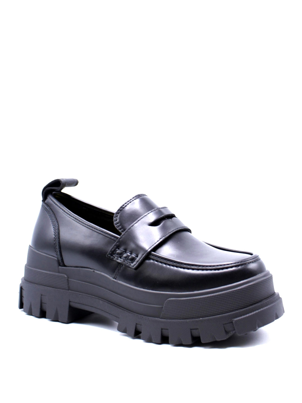 BUFFALO Mocassini platform Donna - modello 1622104 Nero