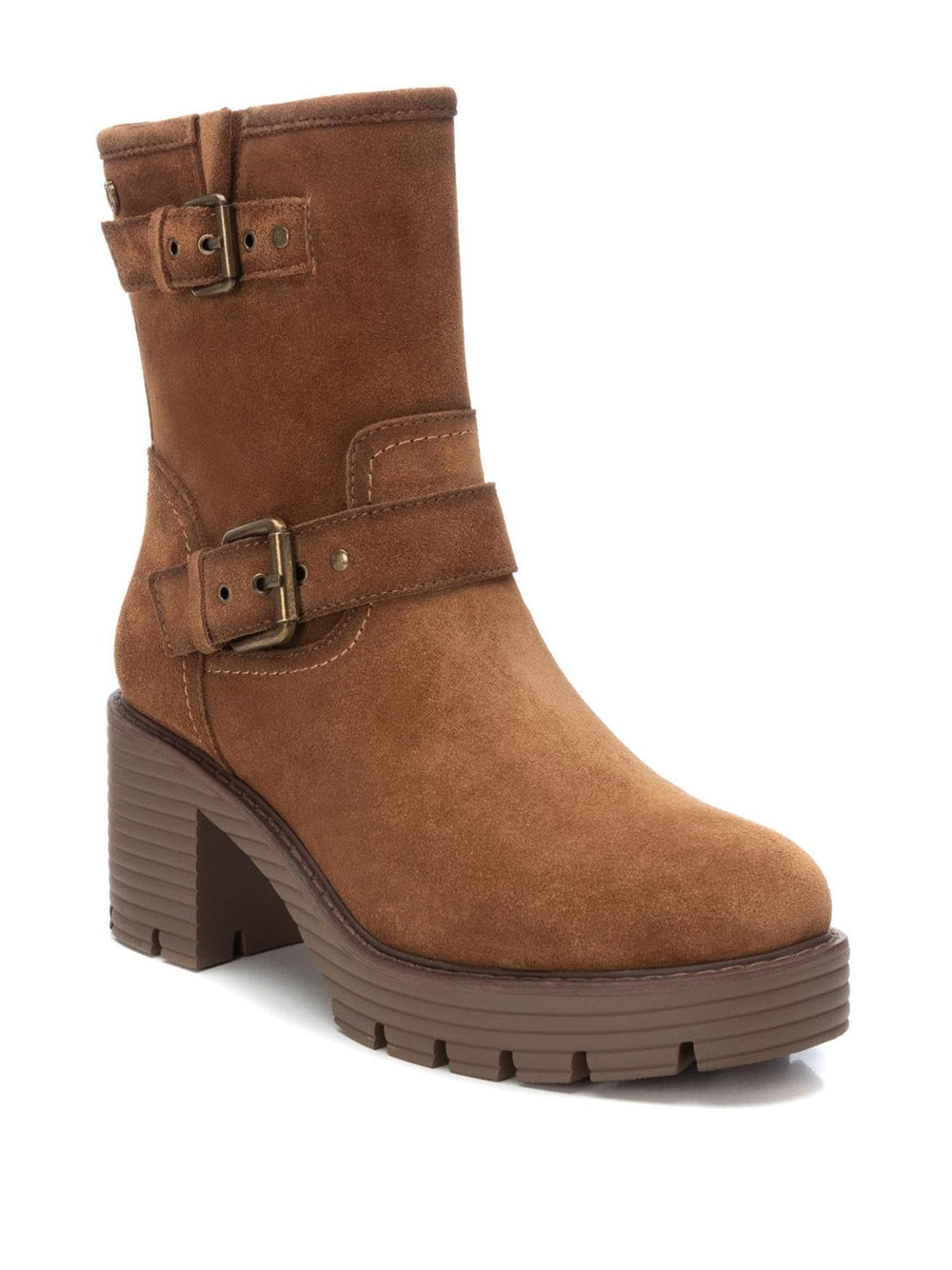 CARMELA Stivaletti con tacco Donna - modello 161912 Beige