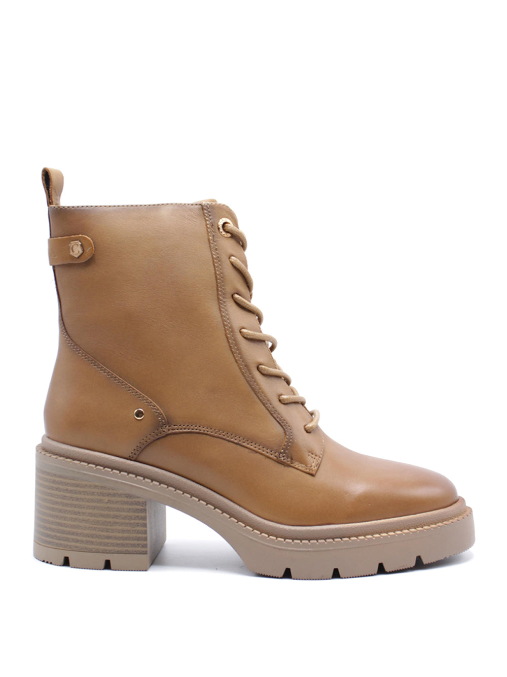 CARMELA Stivaletti con tacco Donna - modello 161914 Beige