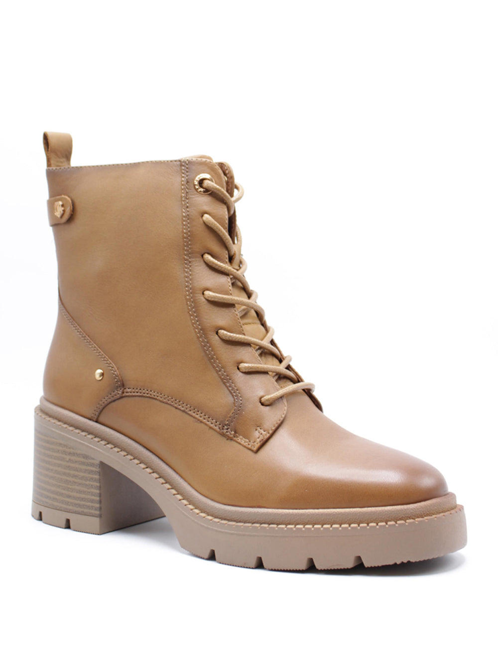 CARMELA Stivaletti con tacco Donna - modello 161914 Beige