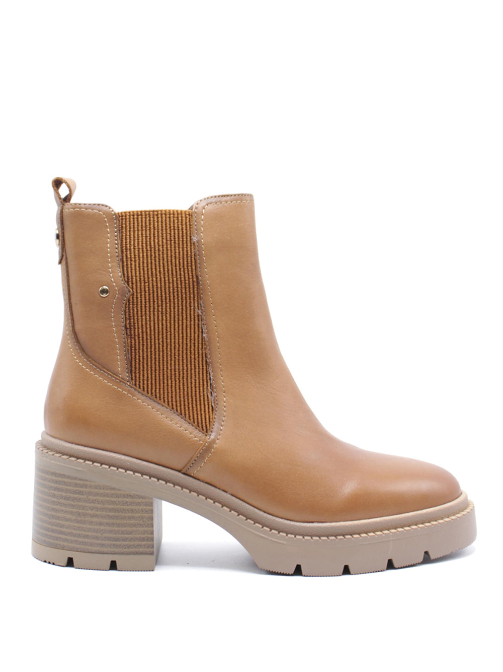 CARMELA Stivaletti con tacco Donna - modello 161915 Beige