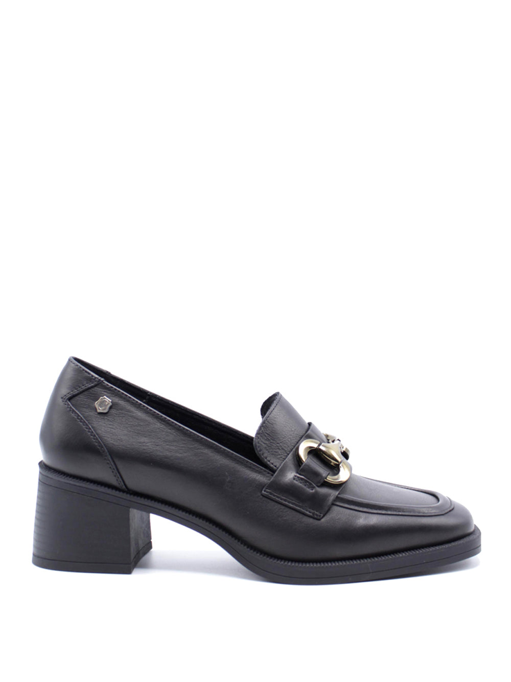 CARMELA Mocassini con tacco Donna - modello 162001 Nero