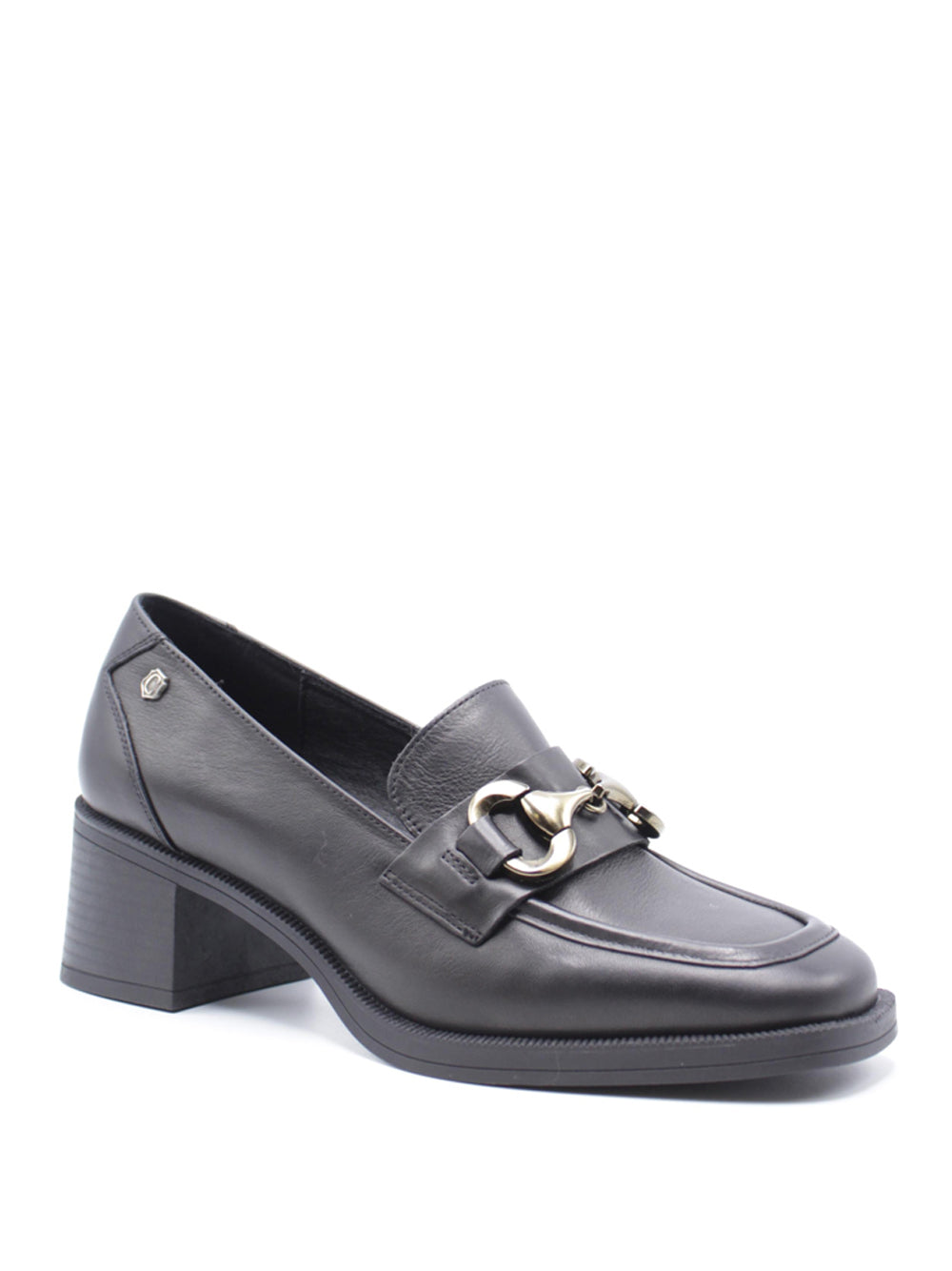 CARMELA Mocassini con tacco Donna - modello 162001 Nero