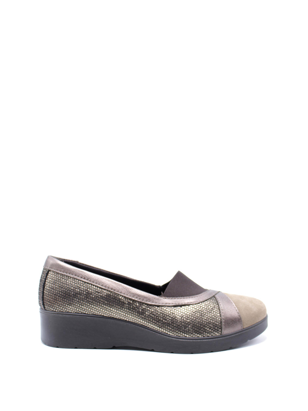 ENVAL SOFT Mocassini con zeppa Donna - Taupe modello 6761922 Marrone