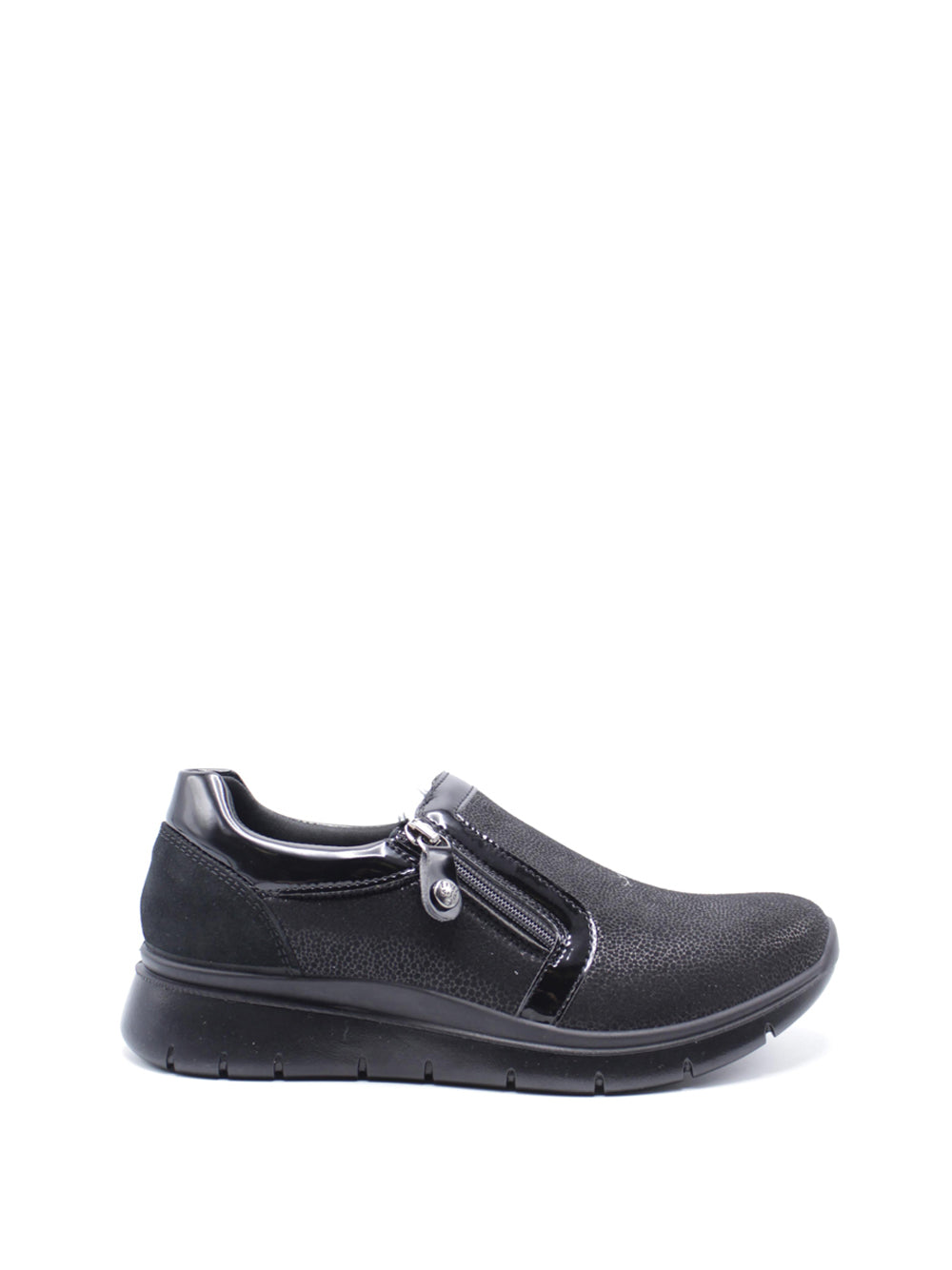 ENVAL SOFT Sneakers con zip Donna - modello 6774900 Nero