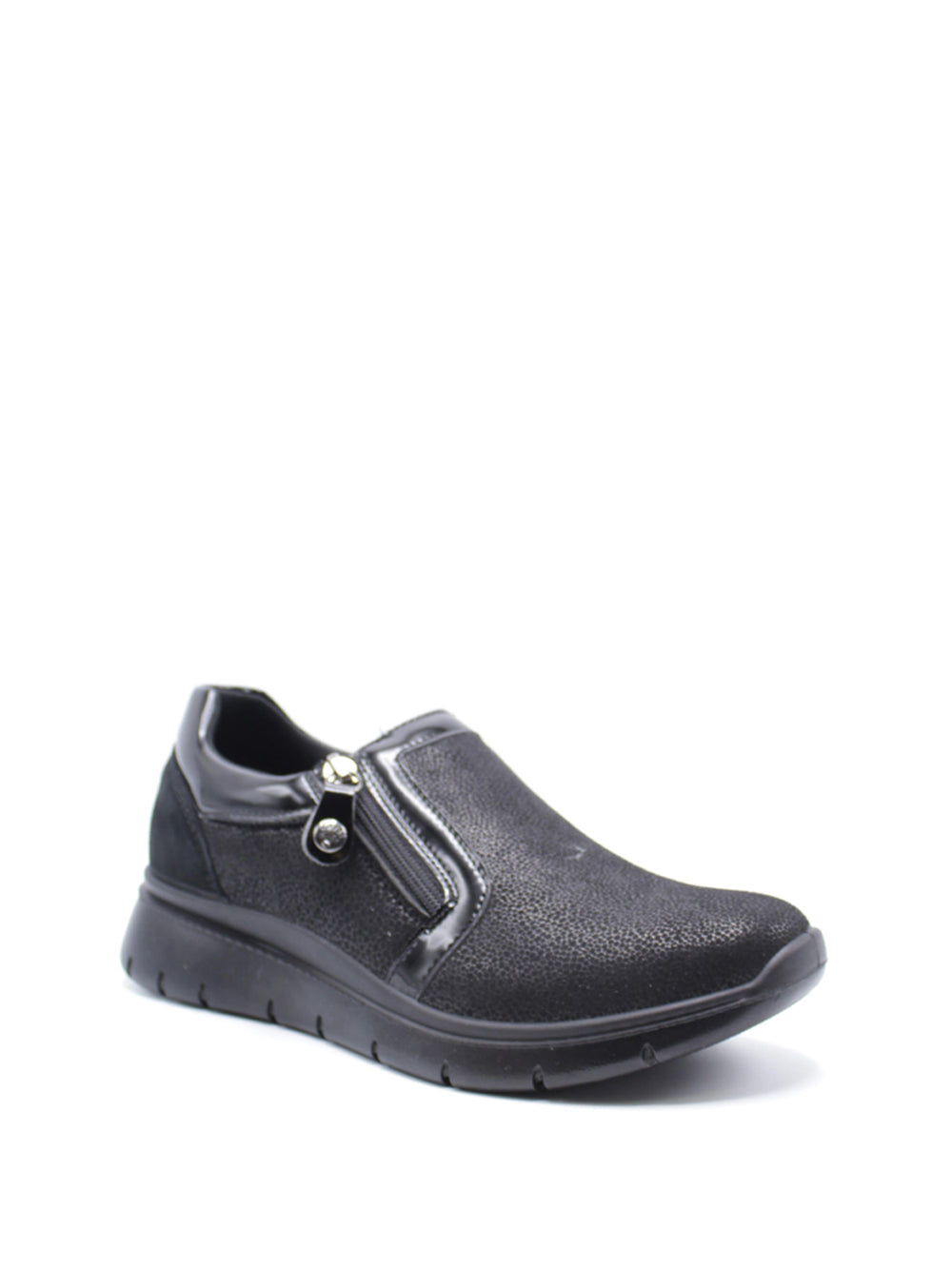 ENVAL SOFT Sneakers con zip Donna - modello 6774900 Nero
