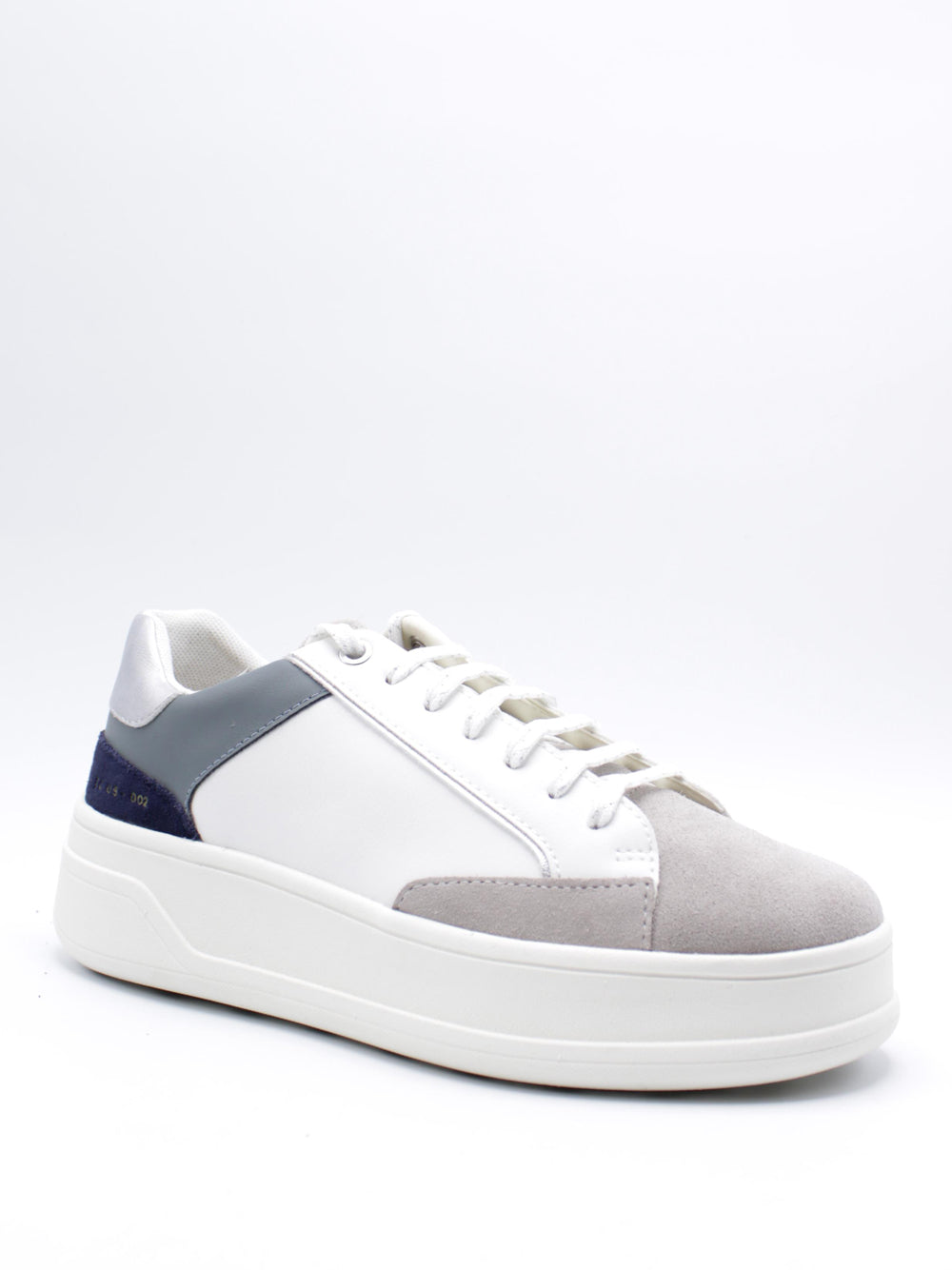 GEOX Sneakers platform Donna - modello D46WVE Bianco